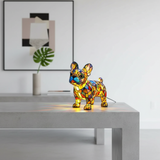 Strålende Fransk Bulldogg – Kunstnerisk Figurin