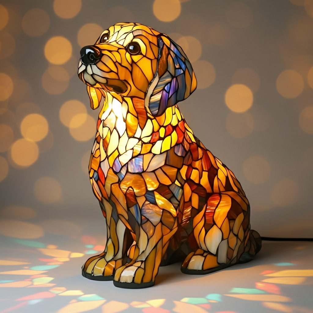 Lily den Spirituelle Golden Retriever-figurin