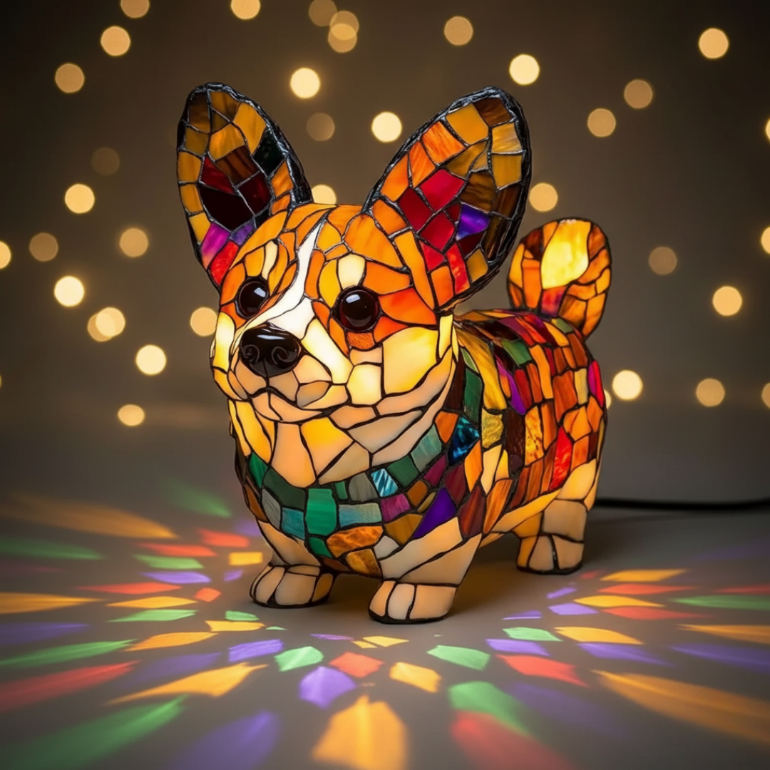 Strålende Corgi – Kunstnerisk Figurin