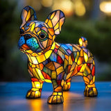 Strålende Fransk Bulldogg – Kunstnerisk Figurin